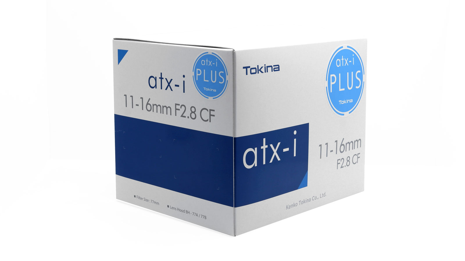 Пример упаковки серии Tokina atx-i с наклейкой 
